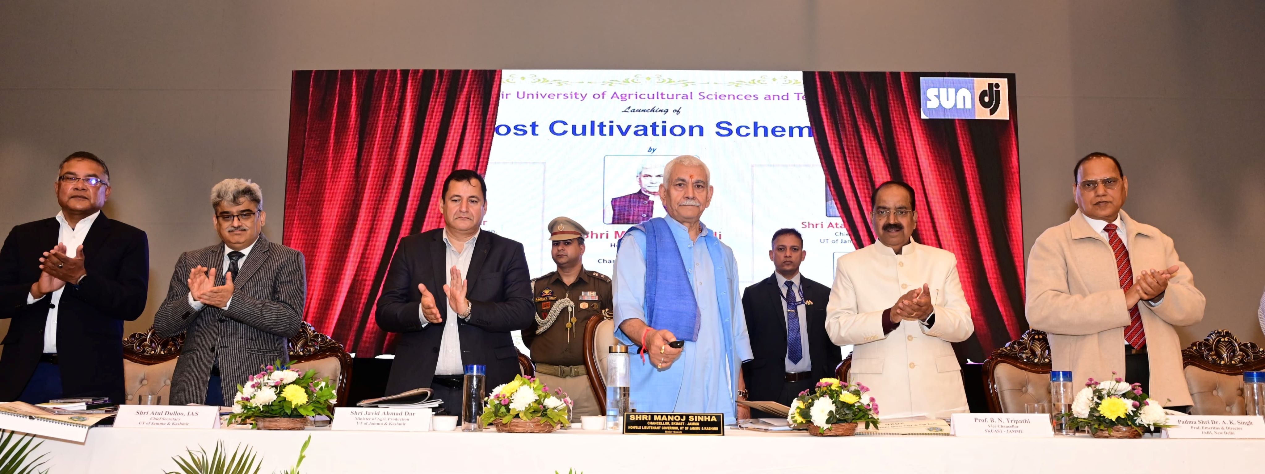 'LG Inaugurates Agriculture Summit, Kisan Mela at SKUAST-Jammu; Stresses AI-Driven Farming and ‘Agriculture First’ Policy'